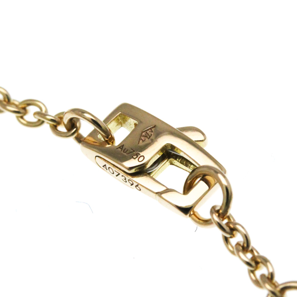LOUIS VUITTON Gold Pearl Charm Bracelet - Picture 8 of 11